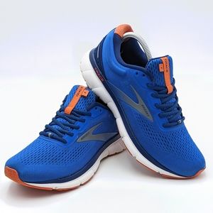 Brooks Trace 1 Womens Size 8.5 D Blue Orange White Running Shoes 1103641D495